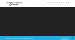 Desktop Screenshot of lakesidedevelopment.com